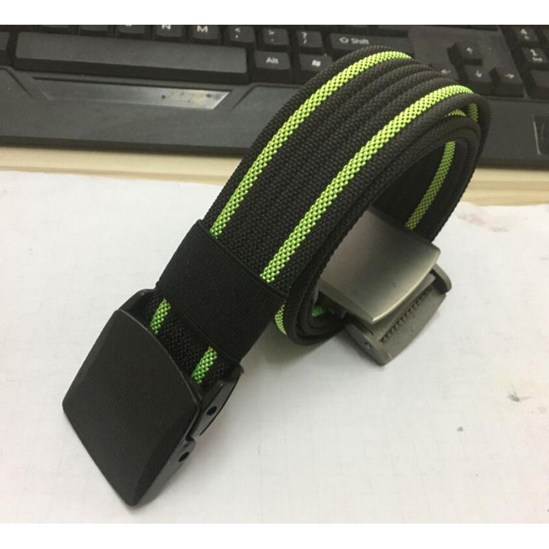 men Women Nylon Waist Belt without metal allergy resistant men leisure belt outdoor sport cowboy tactical High Quality Men Belt