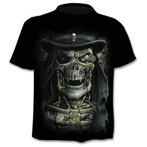 Brand Motorcycle T Shirt Punk T-shirt Knight Shirts 3d T Shirt Men Casual Vintage Hop Summer Tee Top Homme Clothes