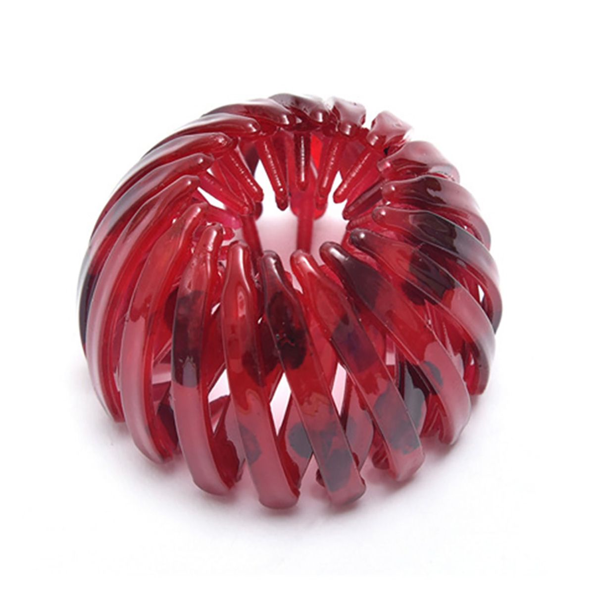 Ponytail Hairpin Curling Iron Fashion Women's Bird Expanding Crystal Tail Hair Clip Tool Accessorie Decoration Acrylic Wholesale