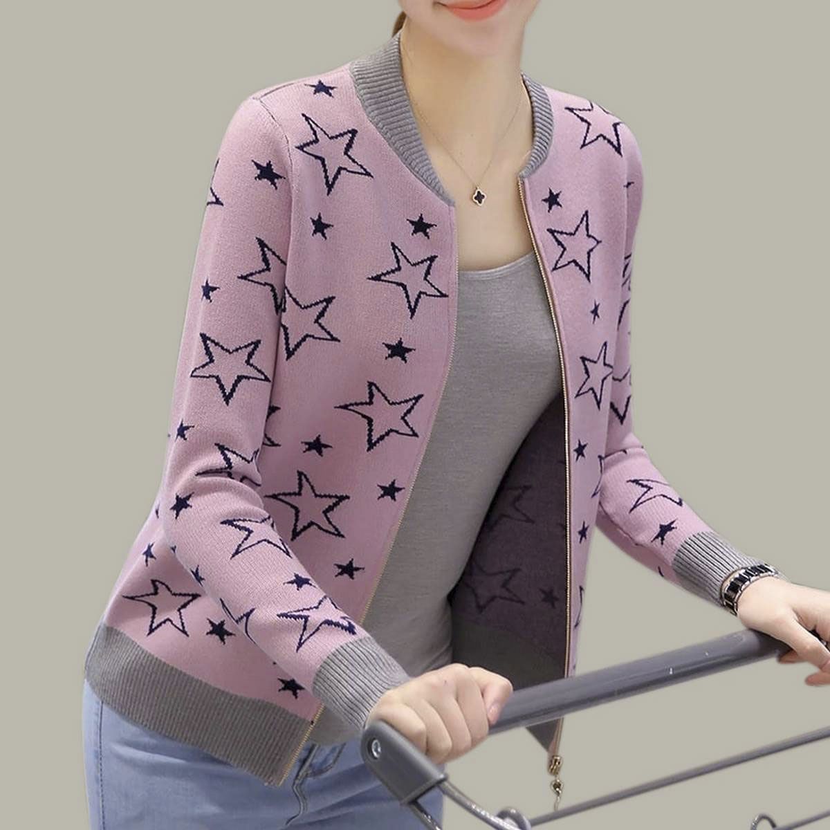 Top Ladies Winter Black Jacket_ First Bazar