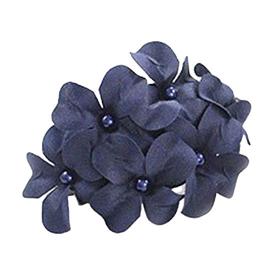 Elegant Women Bead Cute Flower Hair Clip Barrette Clamp Hairpin Hair Accessory