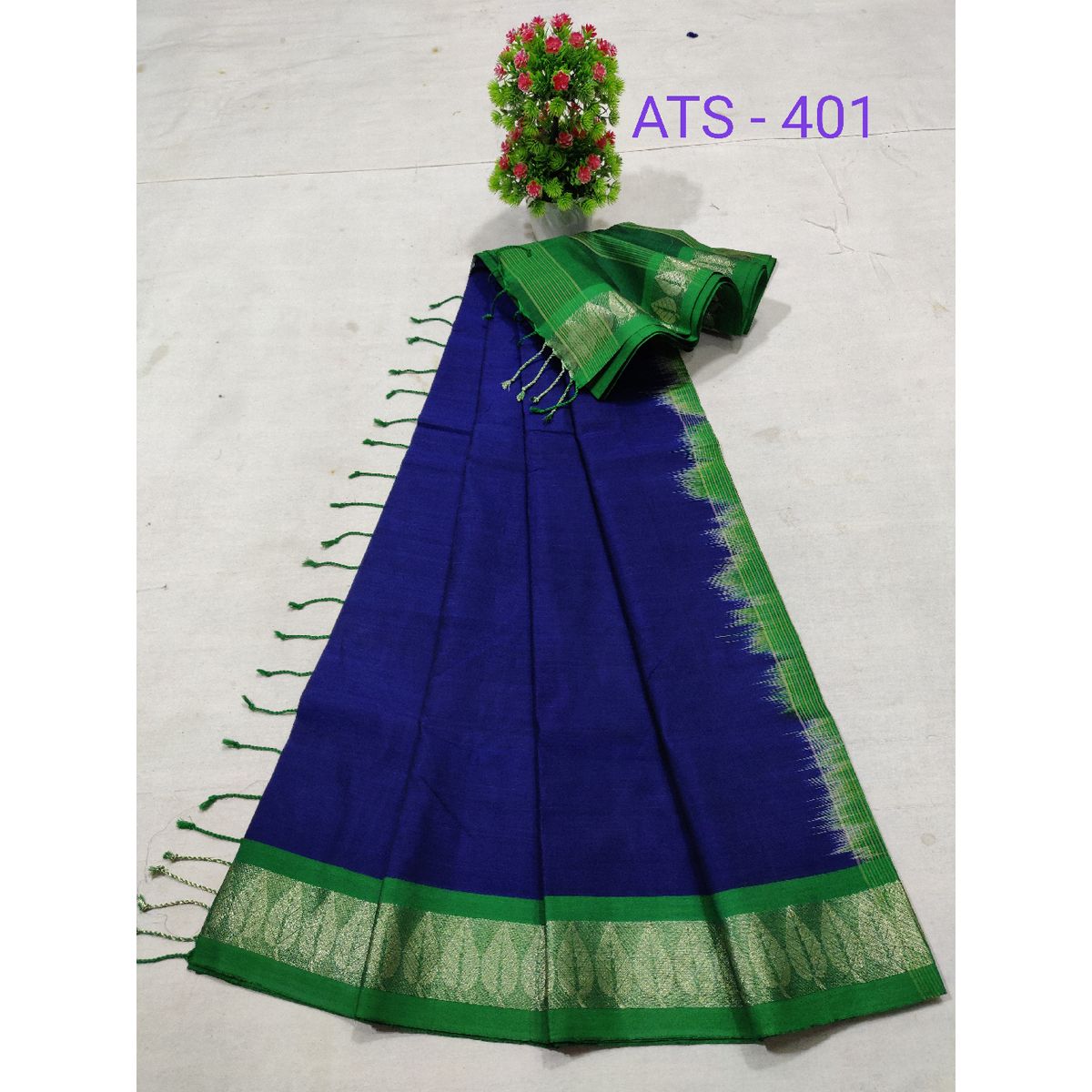 মাসলাইজ কটন / Masliace Cotton Sharee with Running Blouse Piece for Women