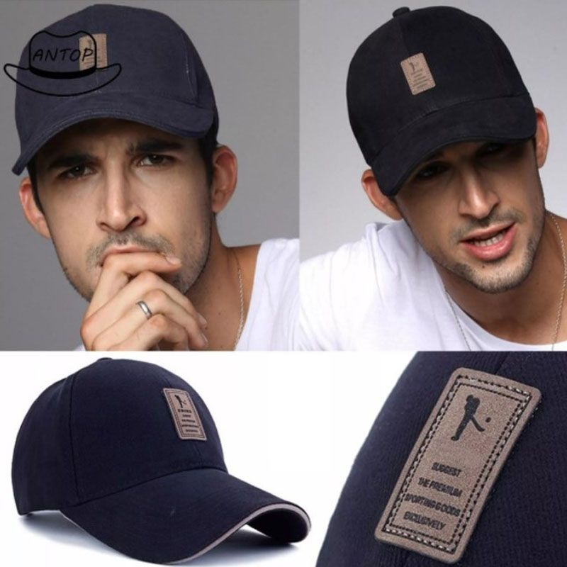 Plain Metal Adjust Cap Fashion Hats Outdoor Bull Caps Close Baseball Cap for men