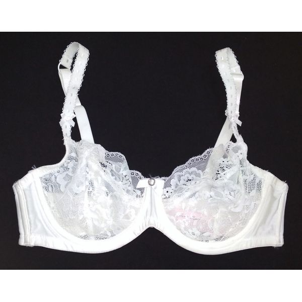 Women Non Padded Bra under wire White Color