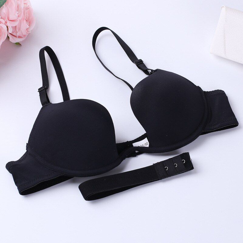 Deep U Low Cut Push Up Women Lingerie U Plunge Bra Backless Invisible Convertible Bra For Backless Dress Open Cup Bra