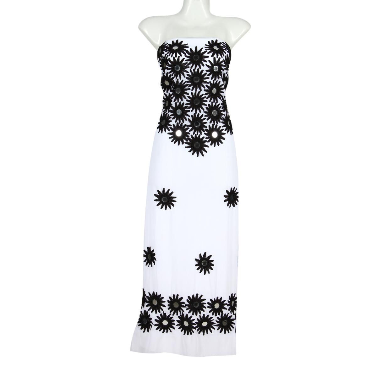 Unstitched White Georgette Kurti for Women