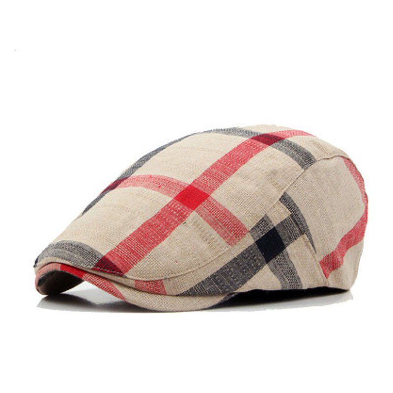 Unisex Cotton Linen Blended Berets Hat Style Fashion Personality Retro Wind Female Visors Cap Hat