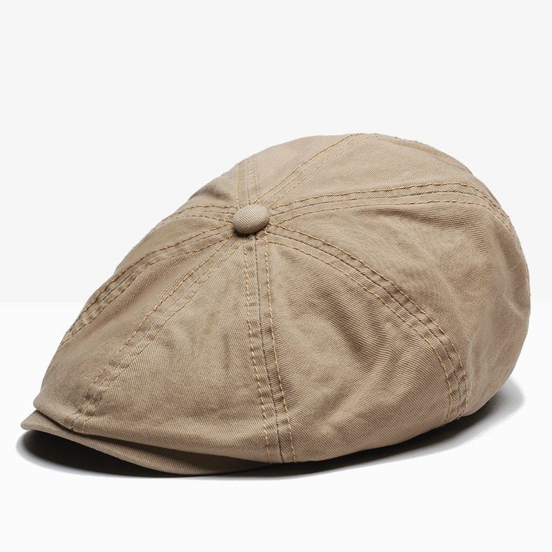 British retro octagonal cap men's cap ladies beret fashion casual hat