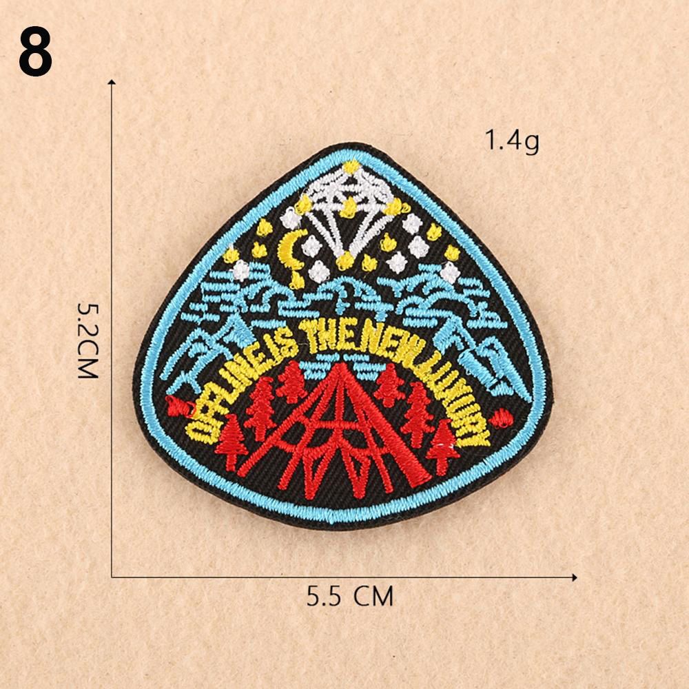 【BestGO】On Clothes DIY Badges Embroidered Patch Jeans Decor Applique