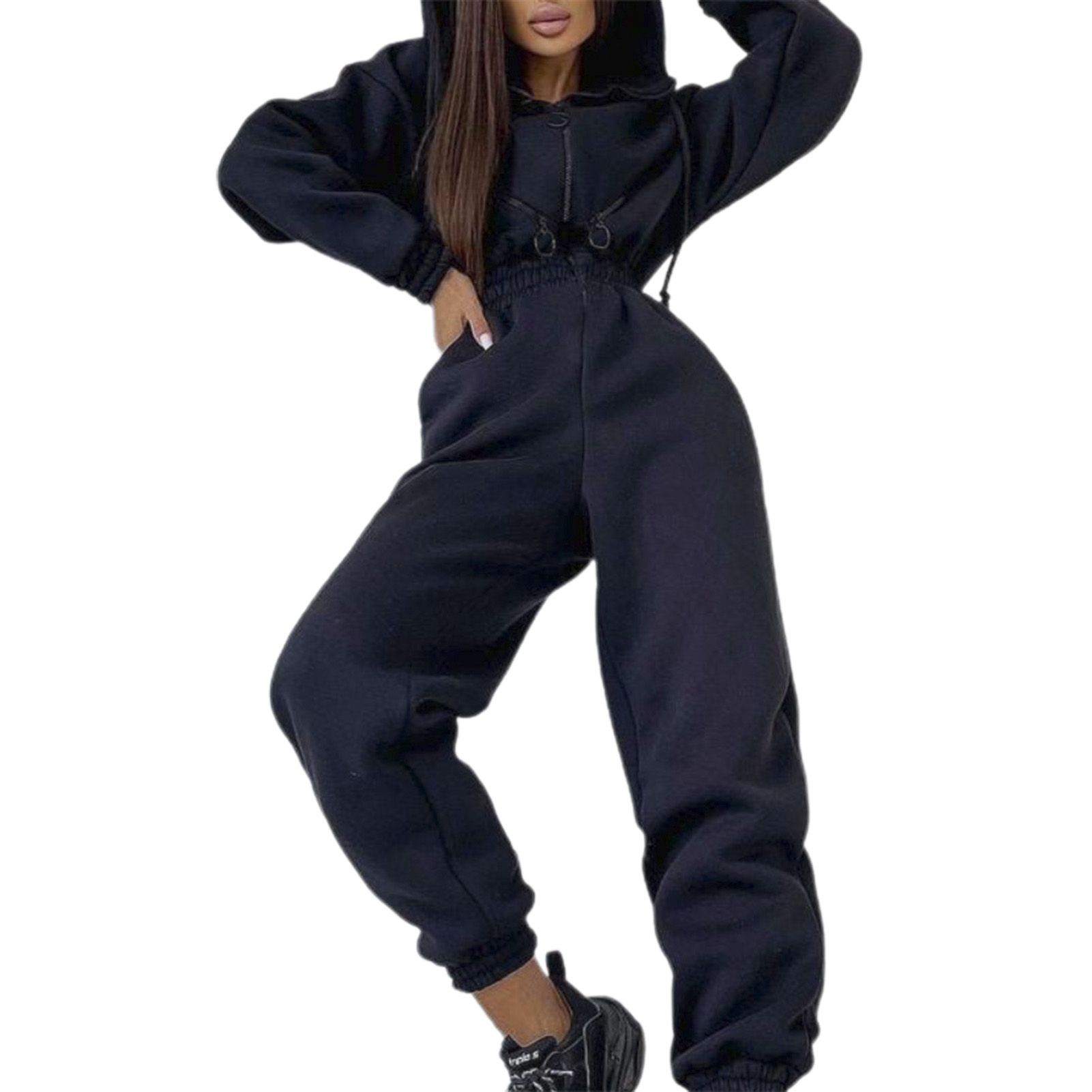 Women Playsuit Wear-resistant Soft Winter Rompers