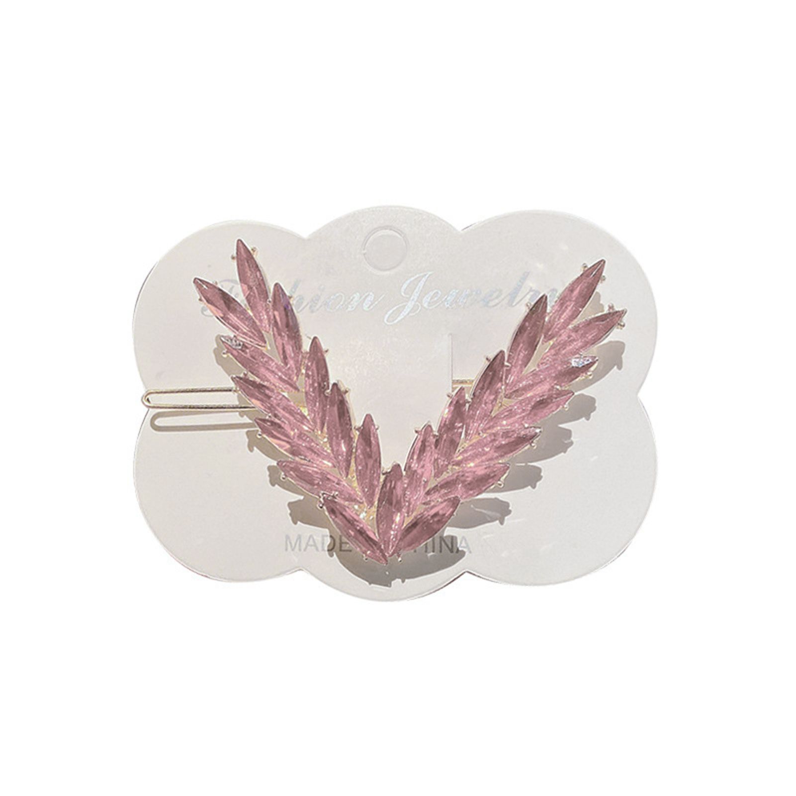 Hairpin Portable V Shape Shining Headwear Clip