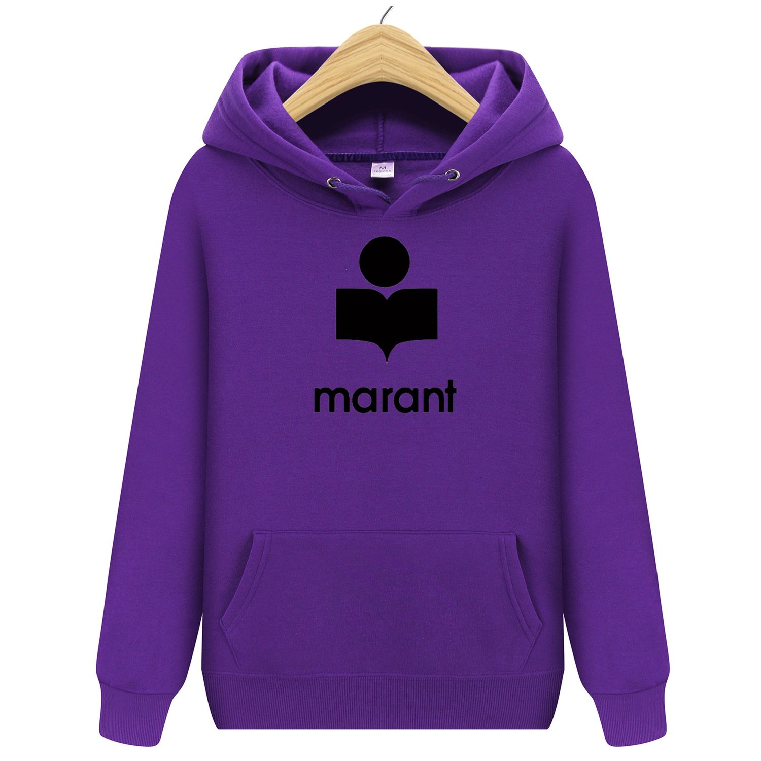 Women Unisex Couple Hoodies Marant Casual Streetwear Hooded Sweatshirts Loose Pullovers Tracksuit Tops Female Oversize Hoodie