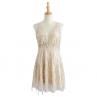 y Women Sequins Tassel Deep V Neck Bkless Halter Party Eveningni Dress