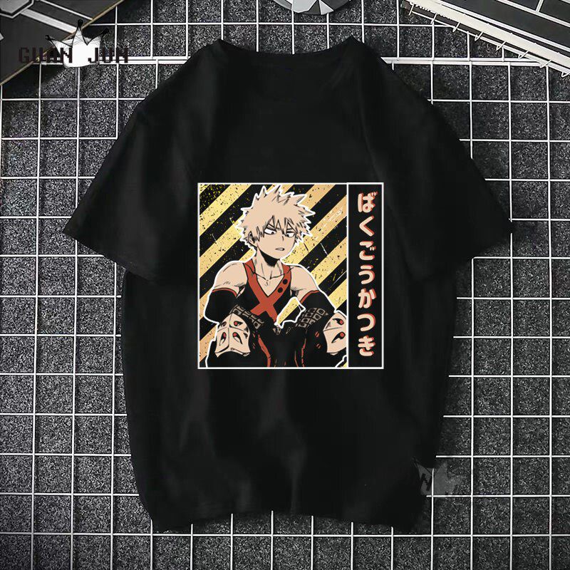 My Hero Academia Izuku Midoriya Deku Men T Shirt Funny Harajuku Tshirt Streetwear Anime Aesthetic T-Shirt Man's Tops Tee Shirts