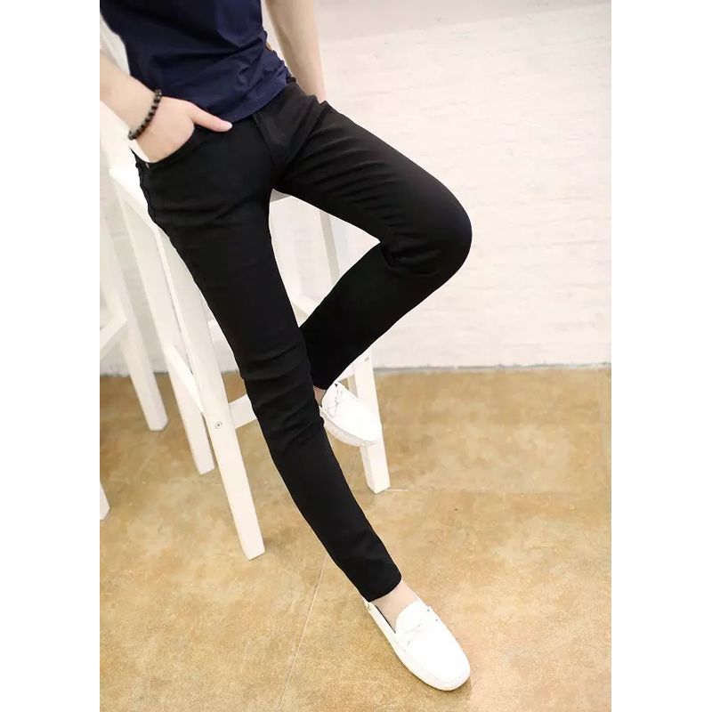 Men Denim Casual Jeans Pant