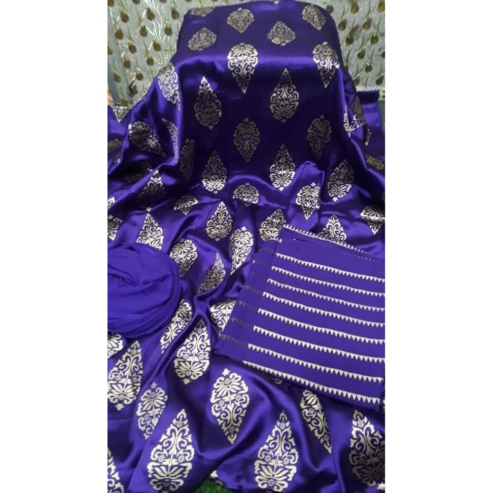 Japani Silk Three Piece For Women