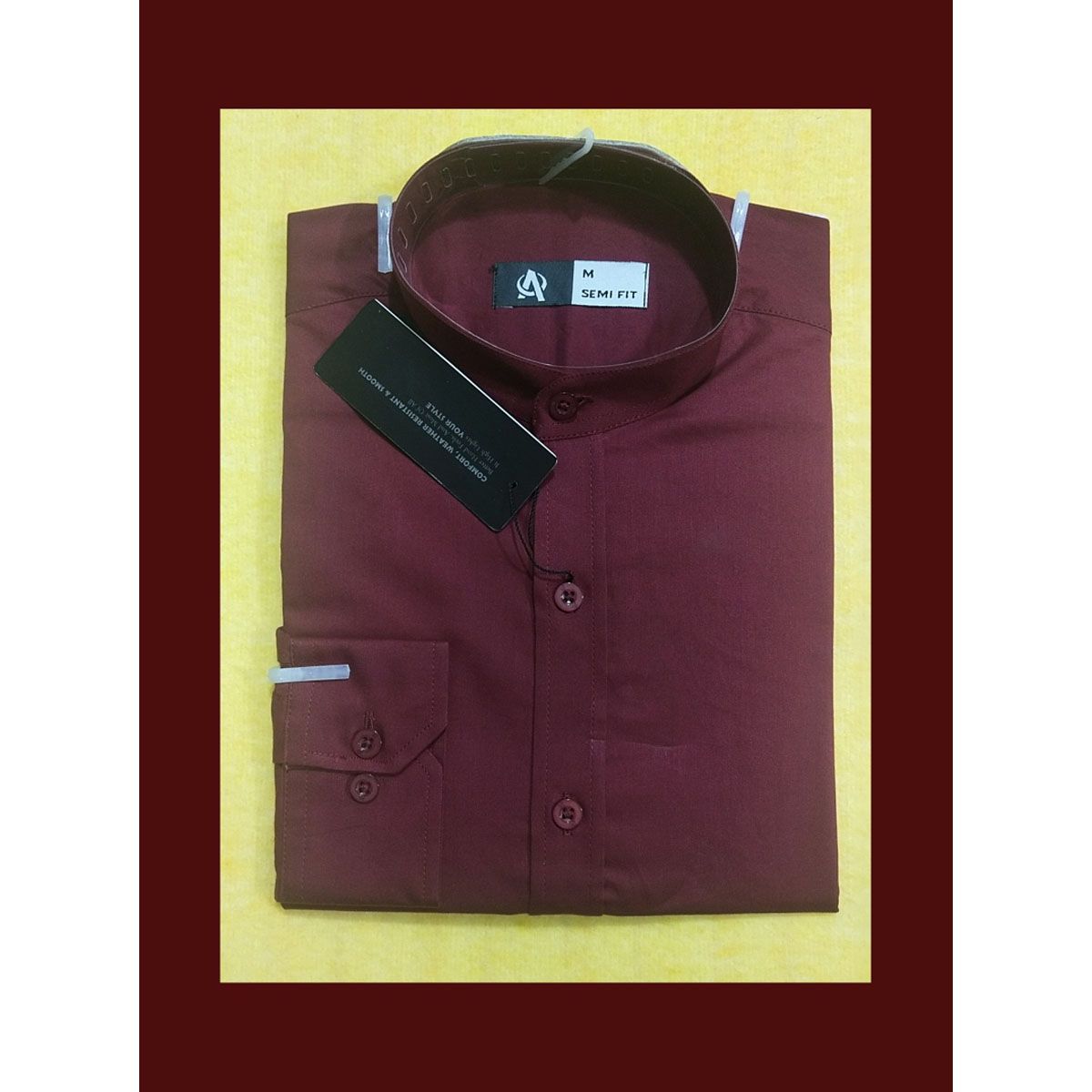 Cotton Men's Slim Fit Full Sleeve Shirt.