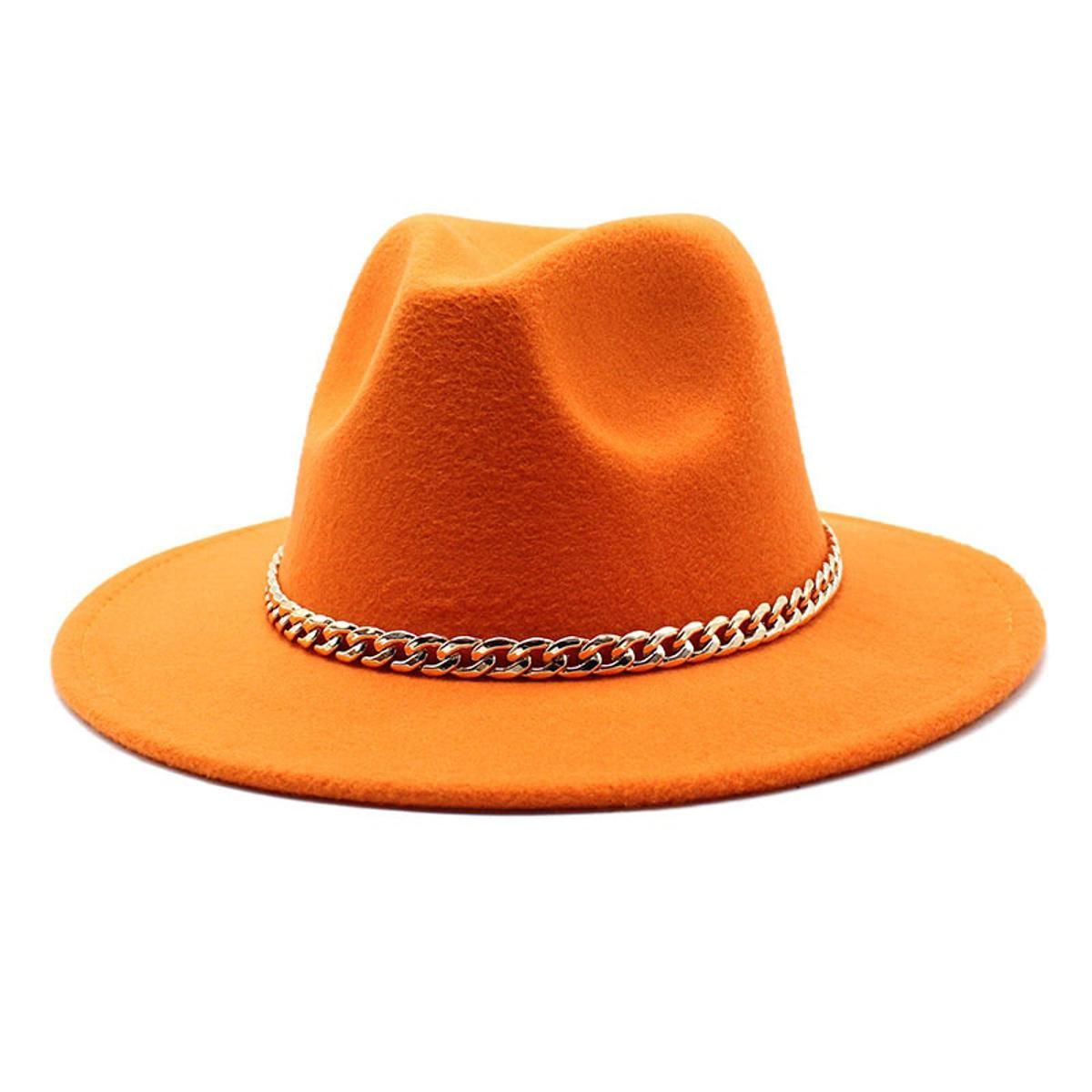 Navy blue fedora hat autumn and winter big brim hat fashion top hat men and women felt hat Panama jazz fedora hat шляпа женская