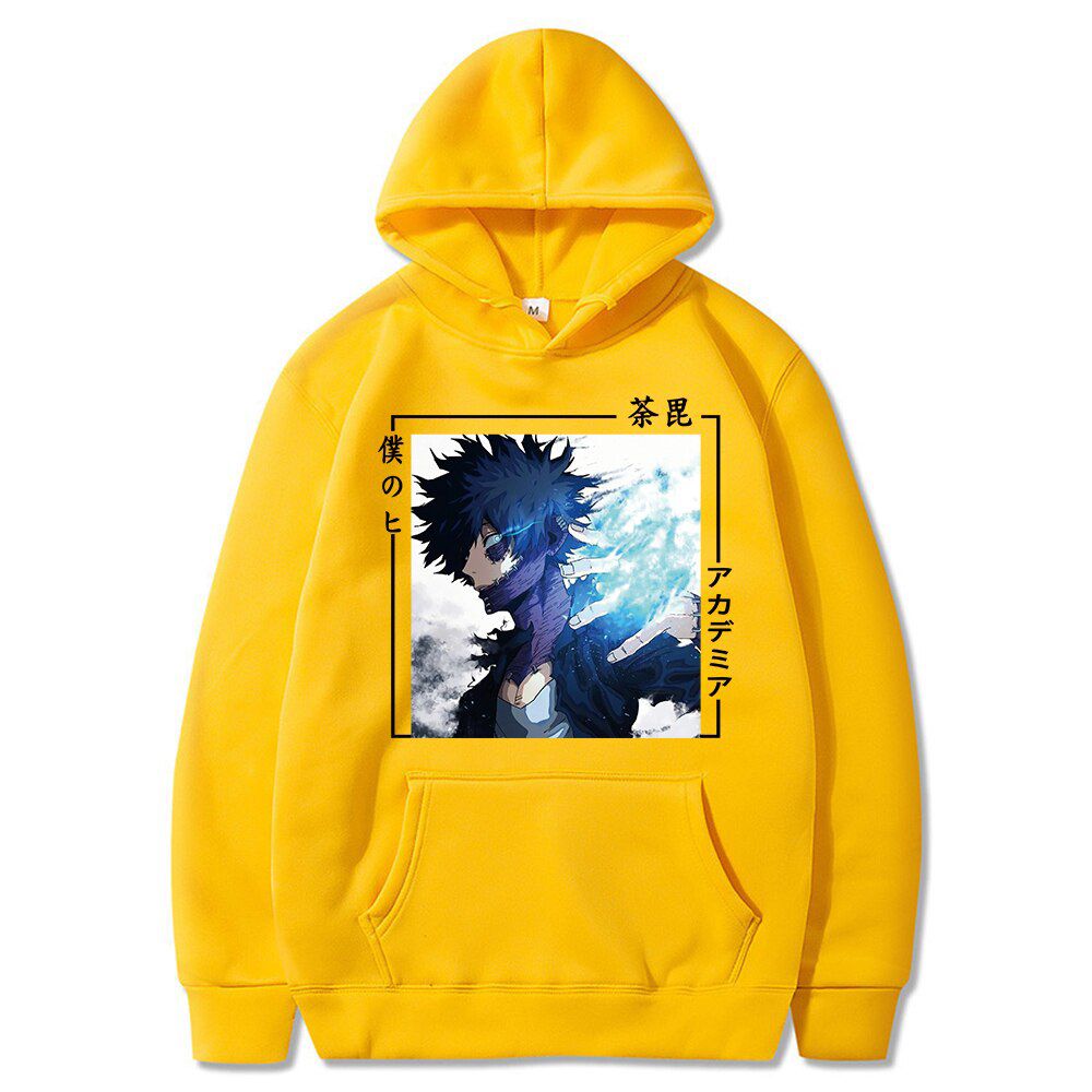 My Hero Academia Hoodies Autumn Casual Pullover Sweats Hoodie Fashion Dabi Sweatshirts Japan Anime  Hop Sweatshirt Tops