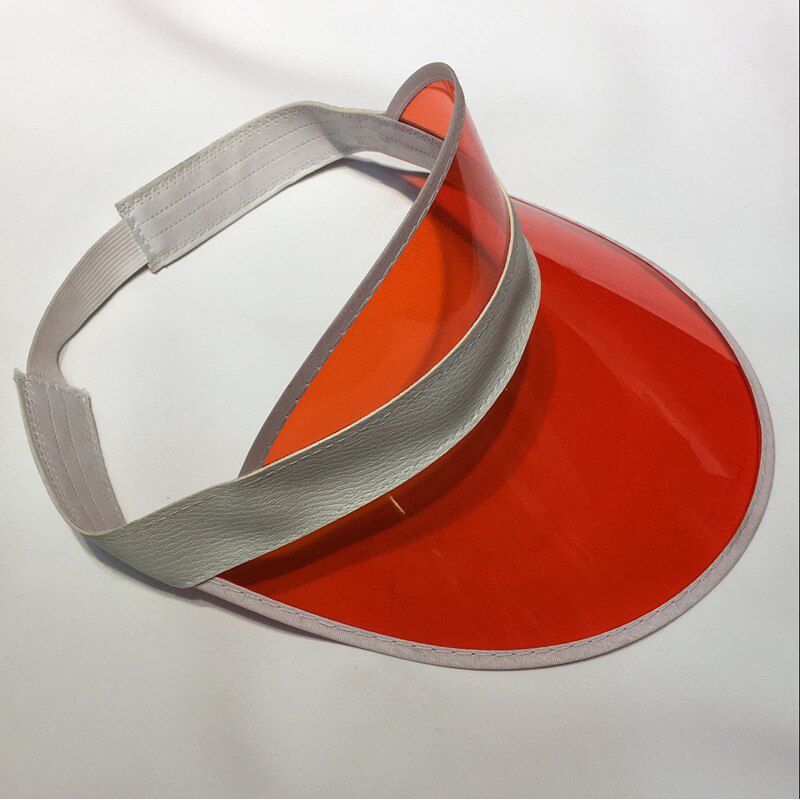 Men's and women's sun hats casual plastic beach hats colorful party hats