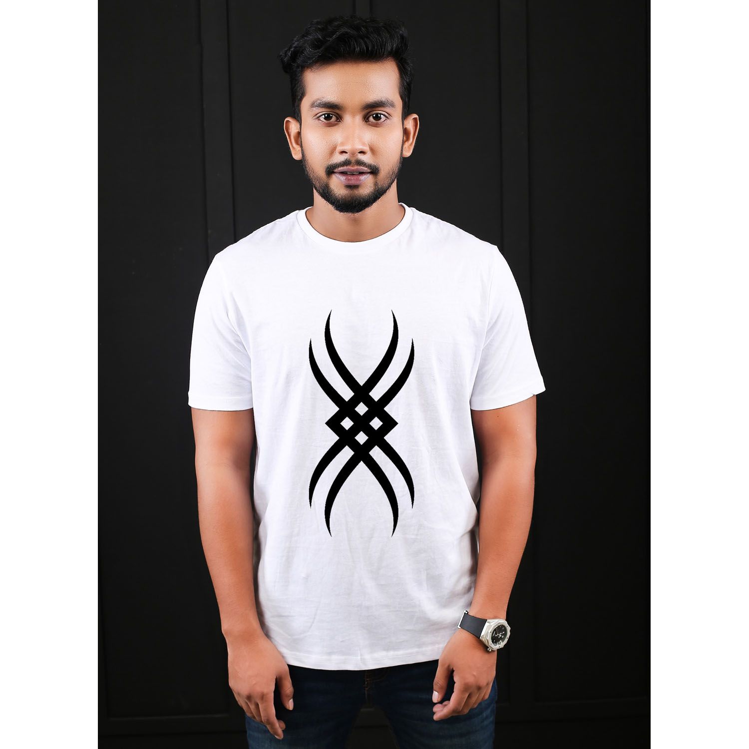 Trendy Casual Half Sleeve Printed T-Shirt for Men
