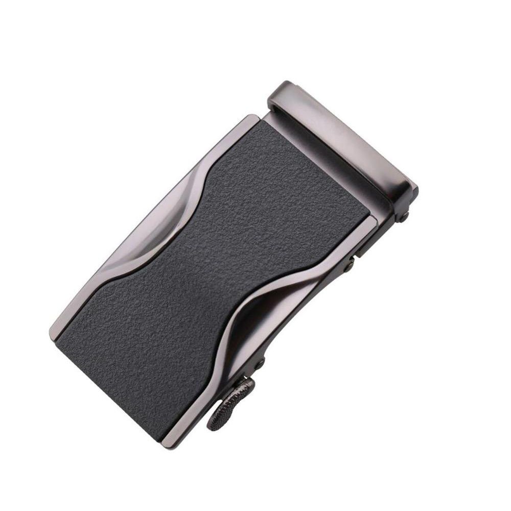 Fashion Leather Belt Men Automatic Buckle NEW Belt agio Automatic agio Suit for :3.3-3.6cm belt