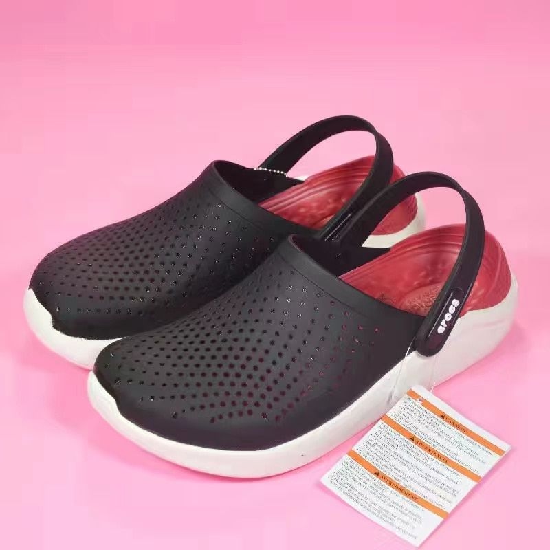 2022 men and women sandals summer slippers beach flat slippers couple sandals thick bottom indoor shoes casual Croc shoes