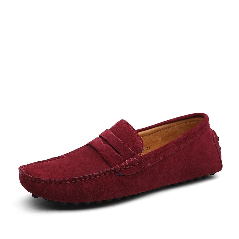 Men Designer Shoes  Leather Casual  Shoes Classic Mens Loafers  Men's Flats Plus Large SizeMale  Set of Feet Shoes trend