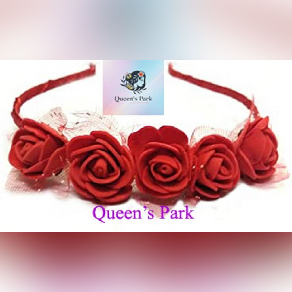 Women Beautiful Artificial Flower Hair Band