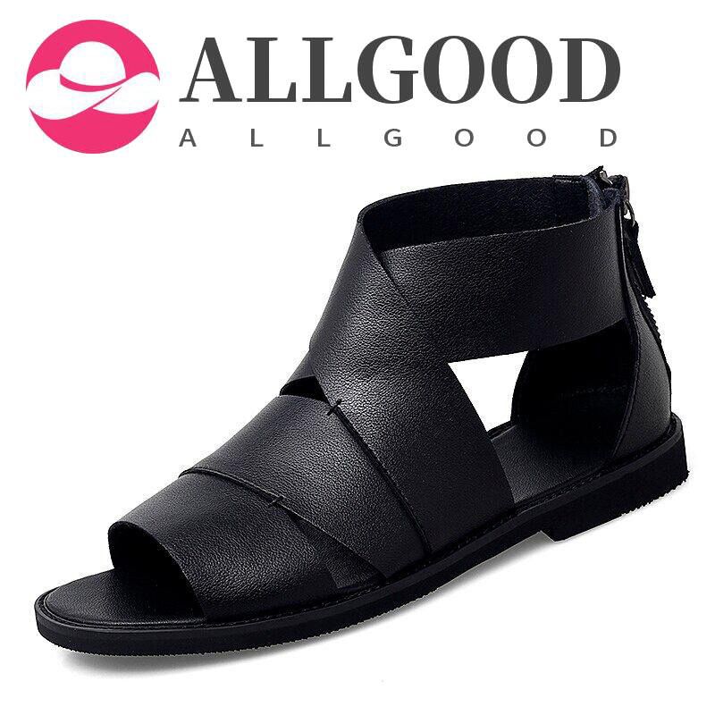 Outdoor Men Roman SandalsSummer Classic Men's Sandals Soft Sandals Comfortable Shoes Leather Sandals Soft High Quality