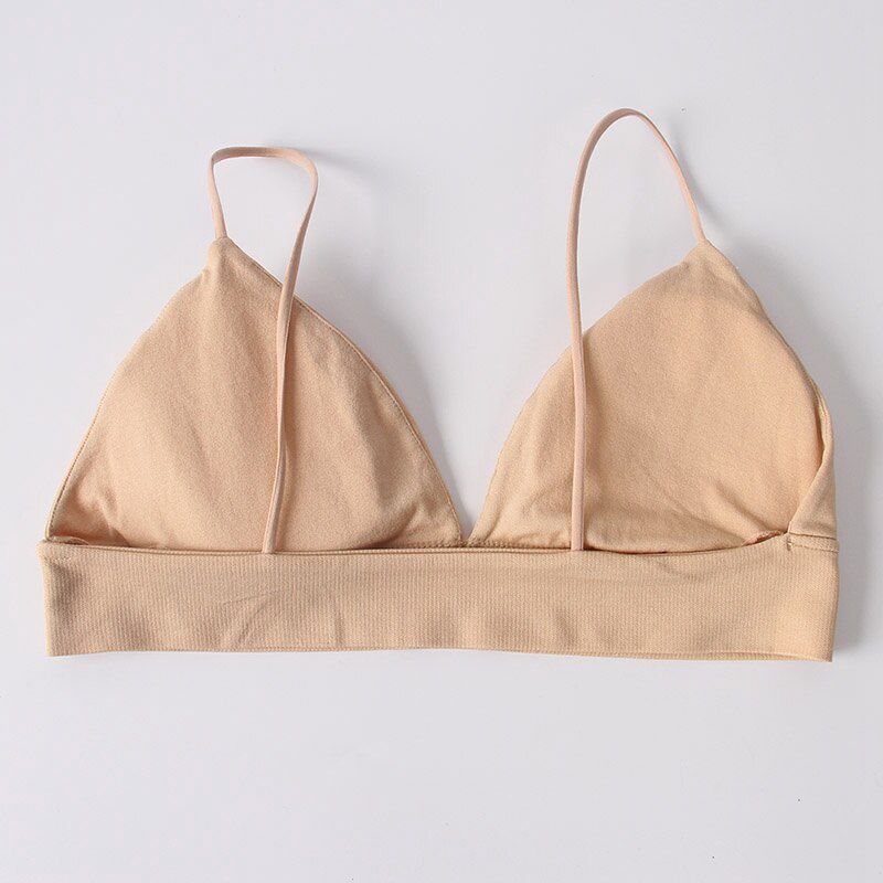 Deep V Bras Women Push Up Seamless Bra Comfort Wireless Female Underwear