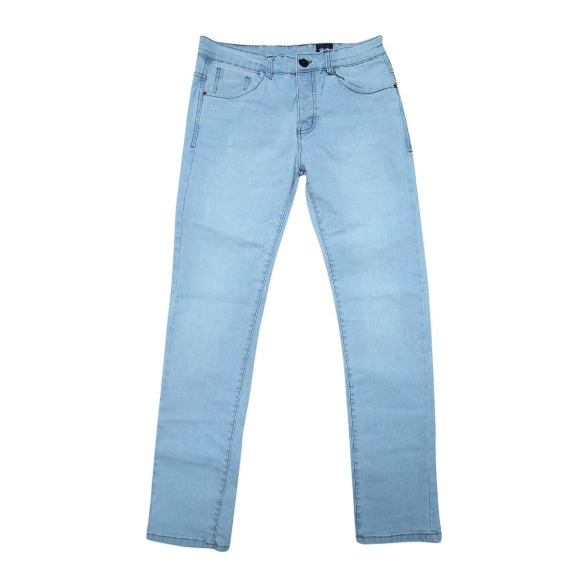 White Fade Denim Jeans Pant for Men