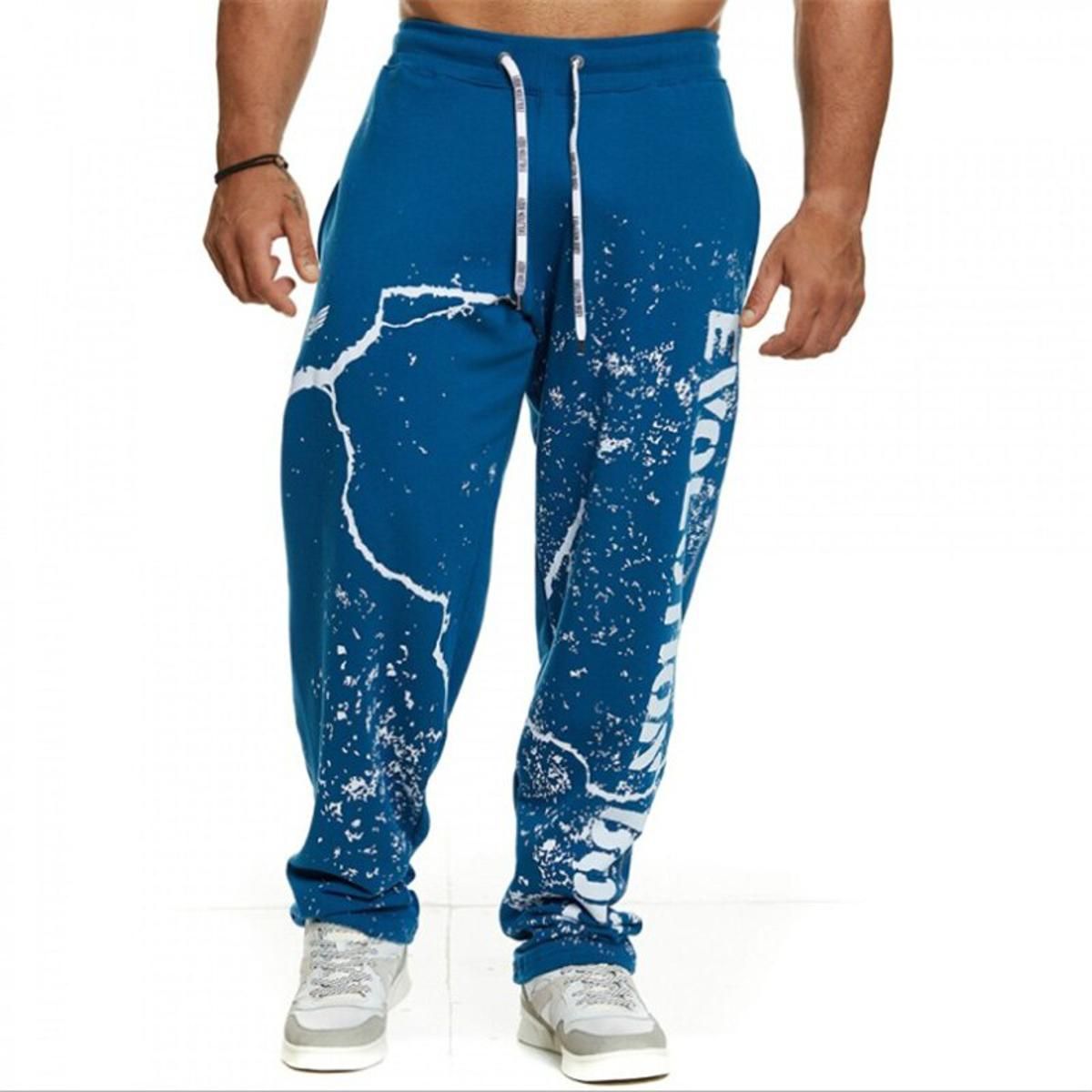 Men Joggers sports pants men jogging casual sports pants muscle men gym bodybuilding training slim fitness pants