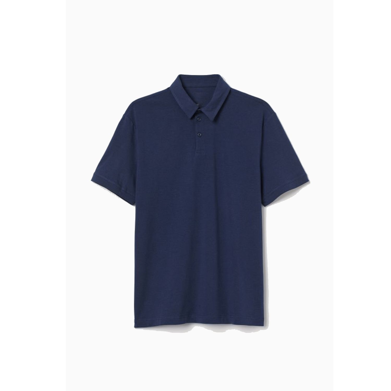 Navy Blue Premium Cotton Short Sleeve Polo T-Shirt