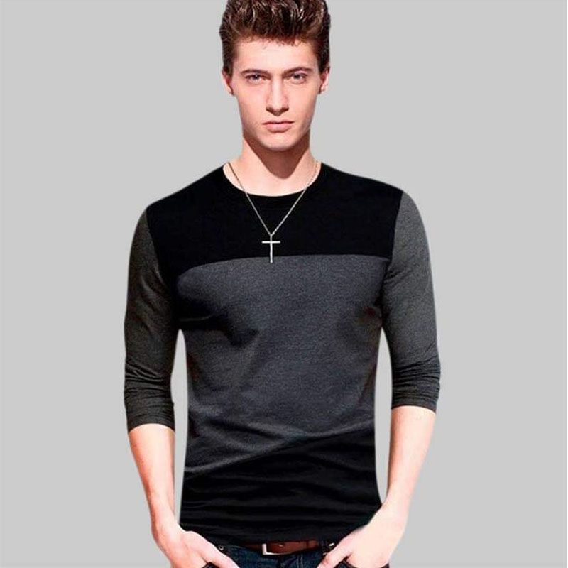 Cotton Full Sleeve Casual T-shirt For Men