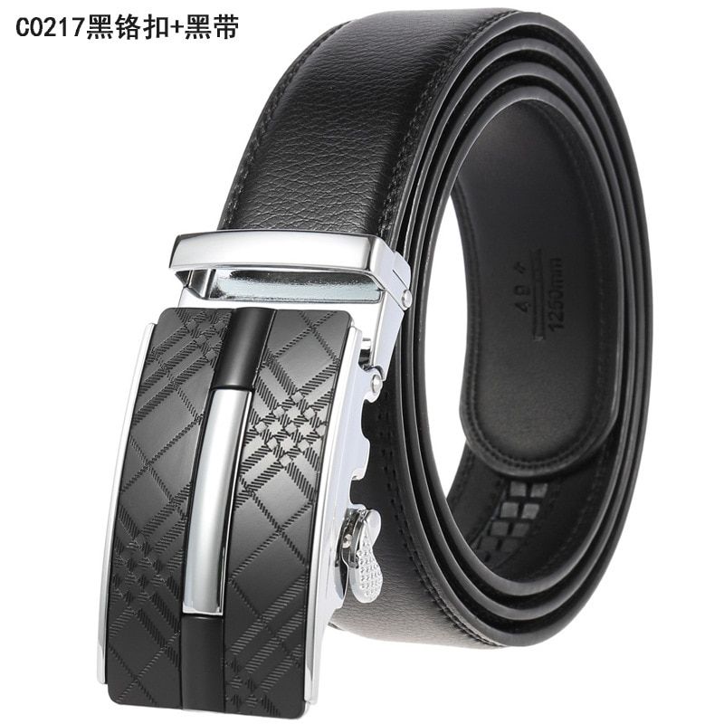 CETIRI Multicolor Mens Belts Luxury Leather 35mm Automatic Buckle Belts For Men Brand Designer Male Strap Jeans Men Belt Gift