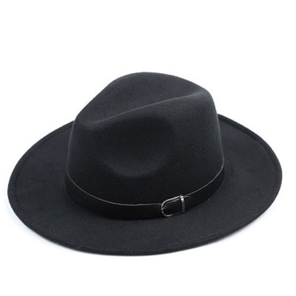 chapeu feutre Design Women's Chapeu Feminino Fedora For Laday Wide Brim Sombreros Jazz Church Cap Panama top hat