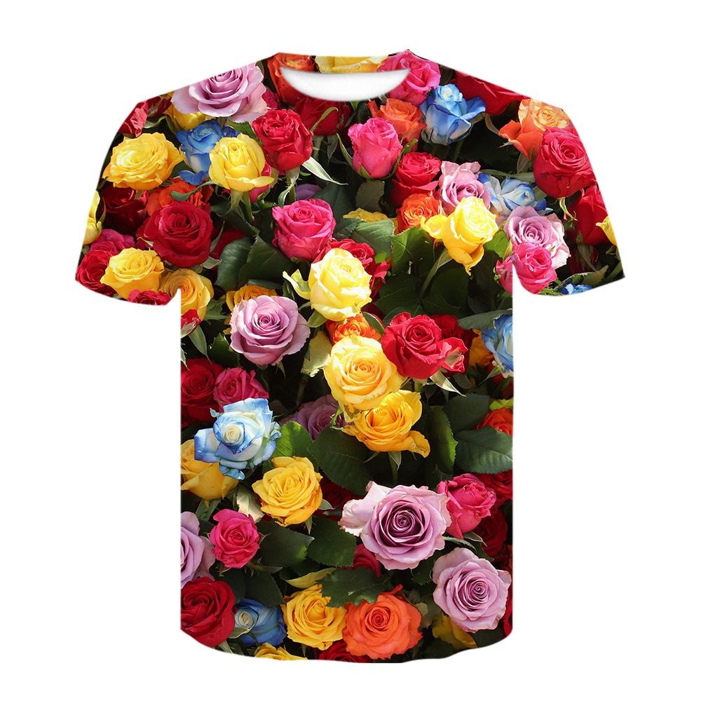 Funny Natural s Cool Fresh Green  Leaves Print 3D T-shirt Cool Man's Top Tee Summer aesthetic gym clothing dropshiping