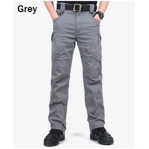 IX9 City Tactical Cargo Pants Men    Pants Cotton Manyckets Stretch Flexible Man Casual Trousers XXXL