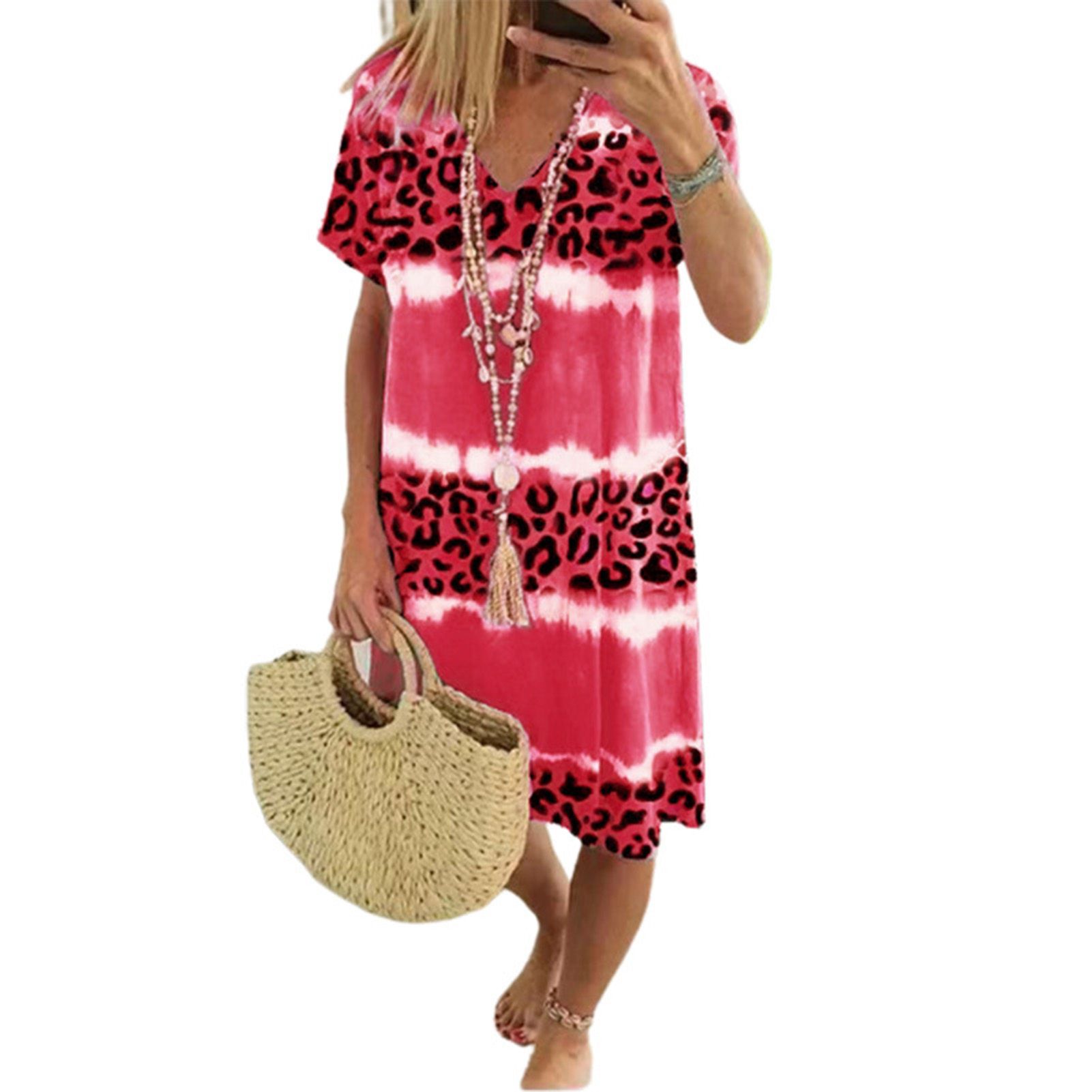 Summer Dress Baggy Loose Fit Casual Dress