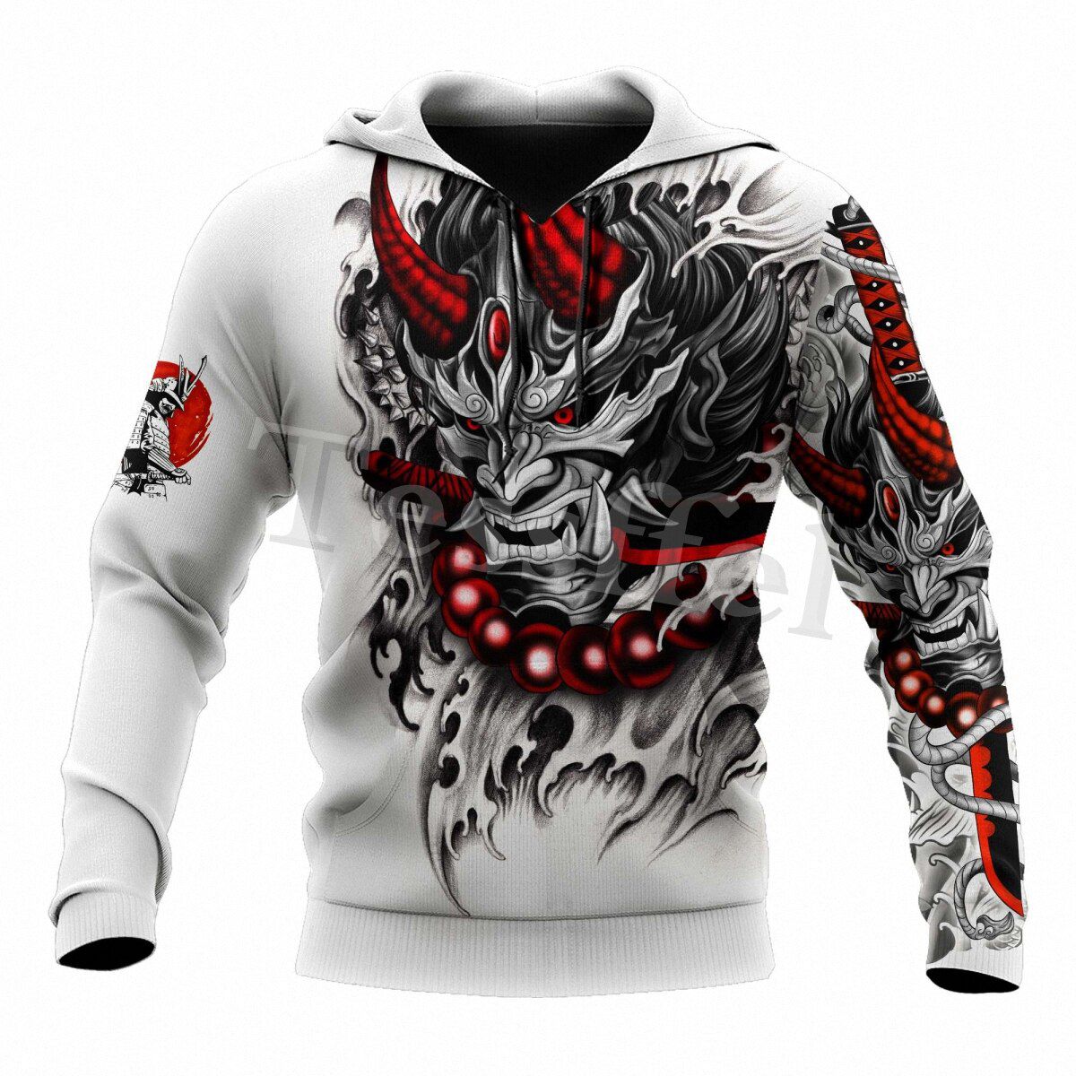 black and white tattoo dragon 3D printing men's hoodie sweatshirt unisex streetwear zipper pullover casual jacket sportswear