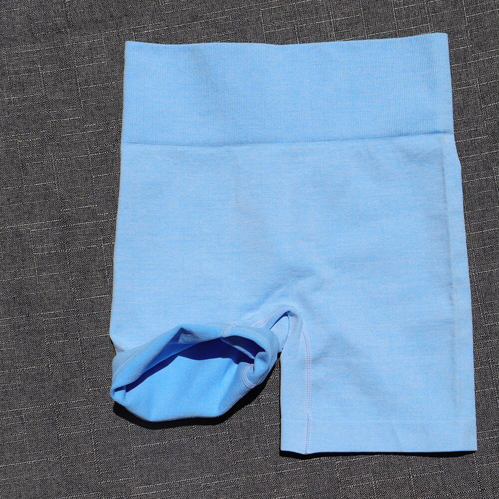 New Style Yoga Sports Seamless Shorts For Women Push Up High Waist Fitness Shorts Female Slim Workout Short Pants