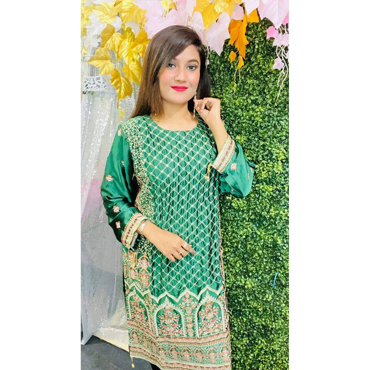 Pakistani Bin Saeed Kurti  kurti  One piece  Fashion canvas