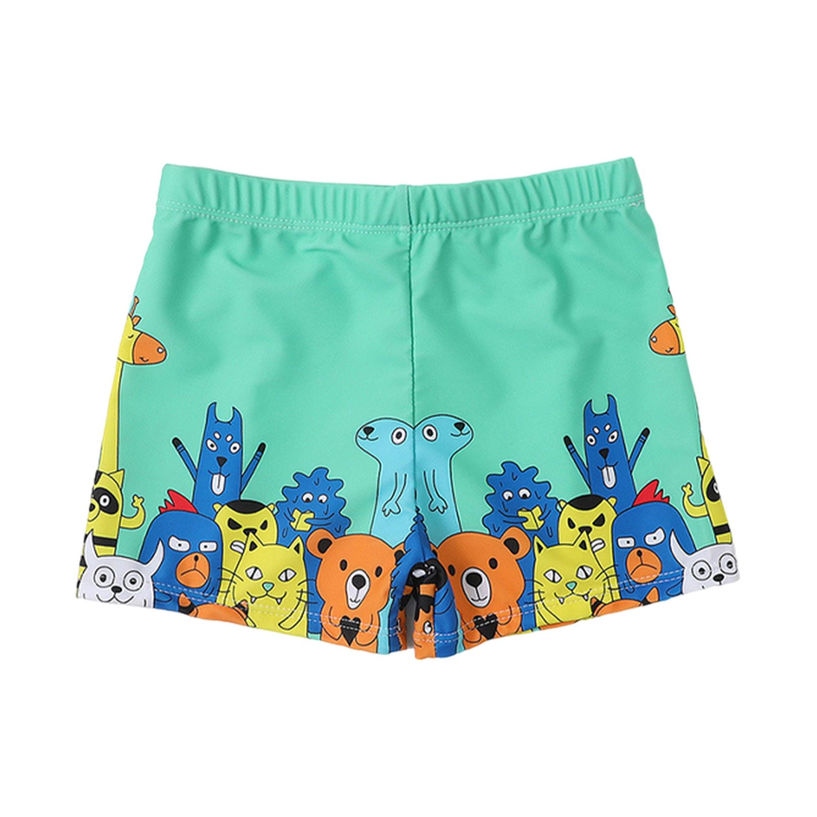 Boy Summer Trunks Quick Dry Baby Boy Cartoon Print Board Shorts