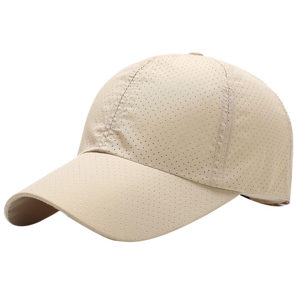 Summer Unisex Quick Dry Mesh Baseball Cap Outdoor Sun Hat