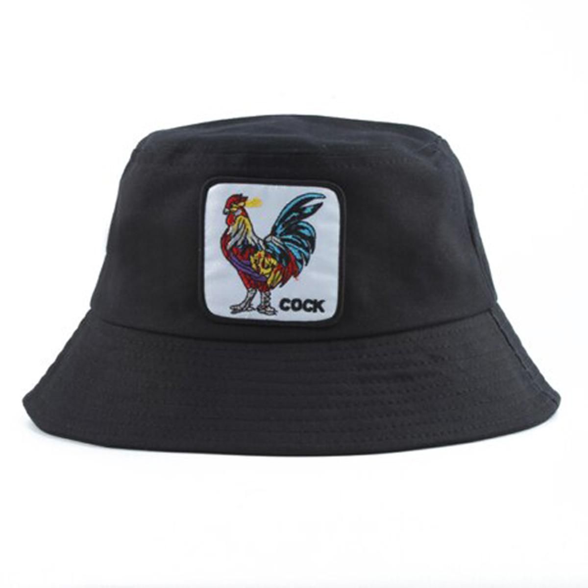 Fashion Panama Bucket Hats Men Women Summer Fishing Shark Embroidery Animal Hop Cap Bob Hat Fishman Caps