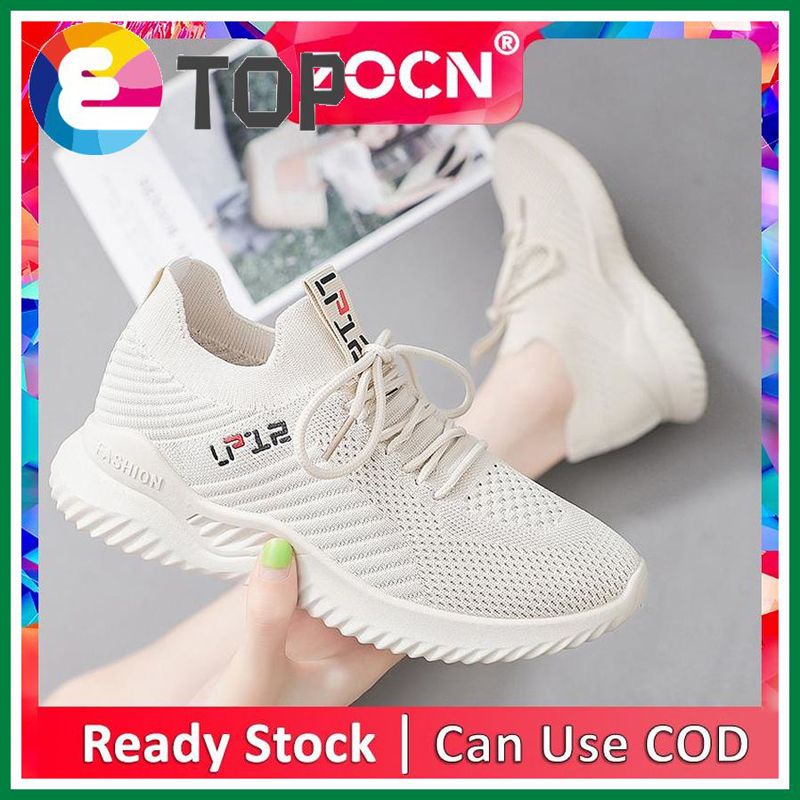 Sneakers for Women Korean Casual Sports Shoes Comfortable Breathable Running Shoes Black Rubber Shoes for Women White Flat School Shoes