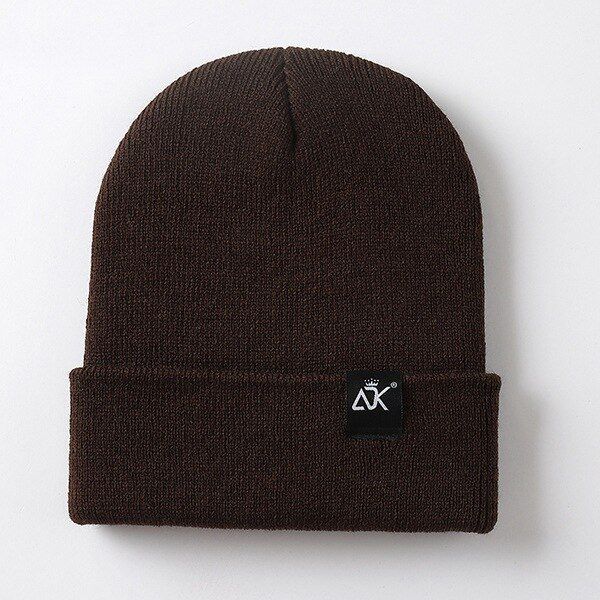 GROUP JUMP Knitted Beanie Hat for Men Autumn Winter Simple Warm Beanies Hat Hip Hop Skullies Ladies High Quality