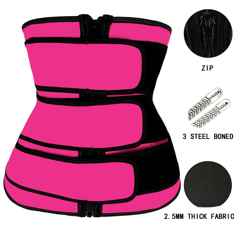 Slimming Sheath Shapewear Fajas Colombian Girdles Waist Trainer Body Shaper Shaping Strap Corset Top Workout Sweat Belt