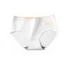 Women y Softd Waist Love Heart Print Solid Color Cotton Underwear Briefs